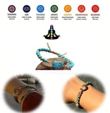 Turquoise Love Hand String Braided Wrap Bracelet Adjustable Heart-Shaped