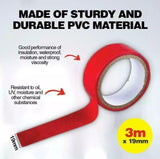 20Pcs Tape Electric Insulation PVC Tape Colours Assorted 19mm x 3M