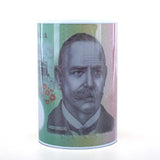 Money Tin Australian Box Jar Piggy Bank Coin Currency Design 15cm x 10cm