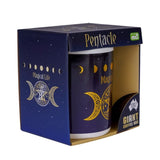 Pentacle Adorable Giant Mug Golden Moon Phase Icons Holds Approx 900mL