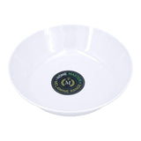 6 Pce Melamine Bowls Lightweight Durable & Resistant Picnic BBQ - 20x5cm White