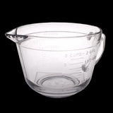 Kitchen Classics Glass Batter Bowl 2L Tempered  Mix Mixing Jug Handle Pour