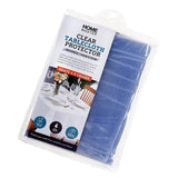 2PCE Tablecloth Protectors Clear Waterproof Reusable Home Master 130x175cm