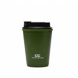 Eco Double Wall Reusable Drink Eco-Friendly Mug Travel Cup 350ml  Military Green