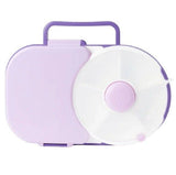 GoBe Snack Spinner Lunchbox Kids Snack Spinner Combo Bento Box - Grape Purple