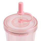Oasis Smoothie Tumbler w/ Straw Double Wall Drink Cup BPA Free 520ml -Strawberry