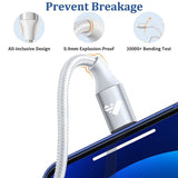 USB C to Lightning Cable 0.3M 2Pack Short iPhone Charger Cable Apple MFi iPhone