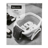 Boxsweden Foot Pedicure Spa Basin Massager Collapsible Feet 7L Foldable 44cm