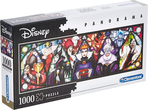 Clementoni Disney Villains Panorama Puzzle 1000 Pieces