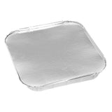 10PK Lemon & Lime Disposable BBQ Foil Container Food Tray Baking w/ Lid 25x25cm