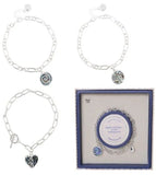 Elegant Bracelet Equilibrium Paua Shell Stylish Ideal Gift - Circle Silver