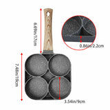 Mini Fried Egg Pancake Burger Pan Non Stick Breakfast Egg Maker Pan Cookware