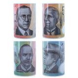 Money Tin Australian Box Jar Piggy Bank Coin Currency Design 15cm x 10cm