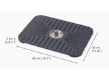 Joseph Joseph SinkShield Sink Saver Non-slip Kitchen Protector Mat Grey 40x30cm