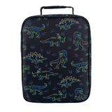 Sachi Insulated Lunch Tote Bag Thermal Cooler Carry School Neon Dinosaurs