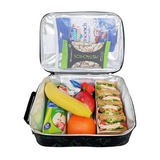 Sachi Insulated Lunch Tote Bag Thermal Cooler Carry School Neon Dinosaurs