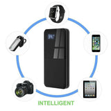 50000mAh Portable Power Bank Charger With LCD 2USB External Battery Pack