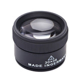 1PK Pocket Jewellers Eye Loupe Magnifier Jewelry Coin Magnifying Glass Black HG