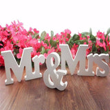 3x/set Wedding Letter Mr & Mrs Decor Props Married Wedding Events Party DIY Sign