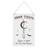 Broom Parking Metal Sign Home Signs Wall Decor