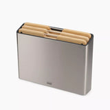 Joseph Joseph Folio Steel Bamboo Chopping Board Set
