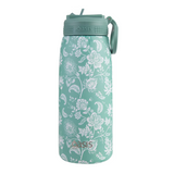 Oasis Stainless Steel Insulated Sports Bottle w/ Sipper 780ml Green Paisley