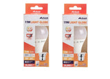 2PK Bulb 11W LED Warm White Bayonet B22 Energy Saving Light Globe