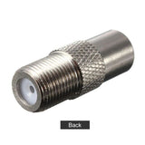 20x F-Type Female Plug to PAL Male Socket Coaxial Antenna Cable Shielded Adapter