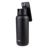 Oasis Mag-Grip Stainless Steel Moda Drink Bottle 1L Phone Selfie - Black