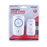 Wireless Door Bell Plug In 45 Melodies 120m Operating Range SAS Electrical