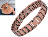 Copper Bracelet Therapy Arthritis Pain Relief Bangle Magnetic Bracelet