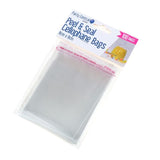 100x Peel & Seal Cellophane Bag Self Adhesive Clear Food Jewellery 8x8cm