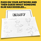 Moose Kids Six Second Scribbles Fast Paced Drawing Card Game