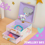Musical Unicorn Jewellery Box for Girls - Kids Dancing Unicorn Music Box with Mirror, Unicorn Gifts for Little Girls, Jewellery Boxes, Childrens Birthday Gift, Ages 3-10