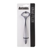 Bartender Bottle Opener White Nickel Plated