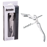 Bartender French Style Stainless Steel Waiters Corkscrew