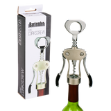 Bartender Heavy Duty Wing Corkscrew Black Trim