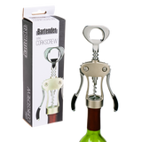 Bartender Heavy Duty Wing Corkscrew Black Trim