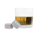 Bartender Whisky Disc Set 6 with Wood Base