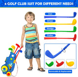 GMAOPHY Toddler Golf Playset Kids Indoor Outdoor Sports Kit Blue