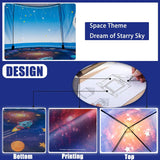 ZeroStage Kids Space Adventure Play Tent Rocket Ship