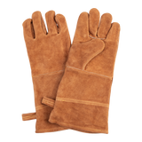 Urban Grill Leather BBQ Gloves Tan 38 cm