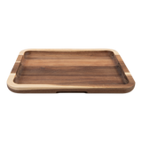 Alfresco Lane Acacia Wood Rectangular Grazing Platter With Lid 36 cm