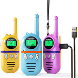 Inspireyes Kids Rechargeable Walkie Talkies 3 Pack GL-568