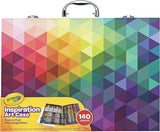 CRAYOLA Inspiration Art Case: 140 Pieces, Deluxe Set with Crayons, Pencils, Markers and Paper in a Portable Storage Case