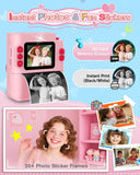 MYSTILUCK Kids Instant Print Digital Camera X8