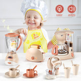 KANG DI LA Pretend Play Kitchen Appliance Set with Accessories