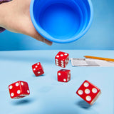Hasbro Gaming Yahtzee Dice Game Collapsible Cup Storage Case G2662