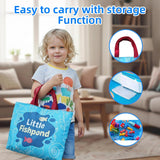 AmpEase Montessori 2-in-1 Cloth Fishing Game Ocean