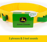 John Deere Deluxe Talking Tool Belt 8-Piece Set Green